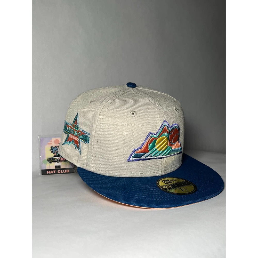 Colorado Rockies New Era Hat Ocean Drive Hat Club 2021 ASG Size 7 1/4 Plus Pin